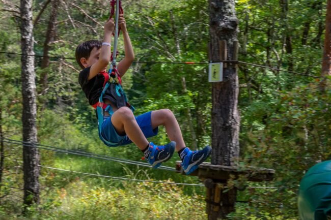 Accrobranche Verdon Parcours aventure enfant